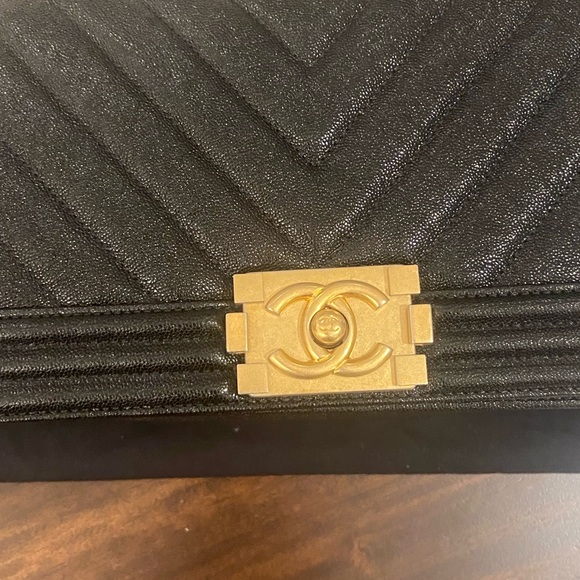 SOLD OUT””””Chanel old medium boy bag - Picture 3 of 6